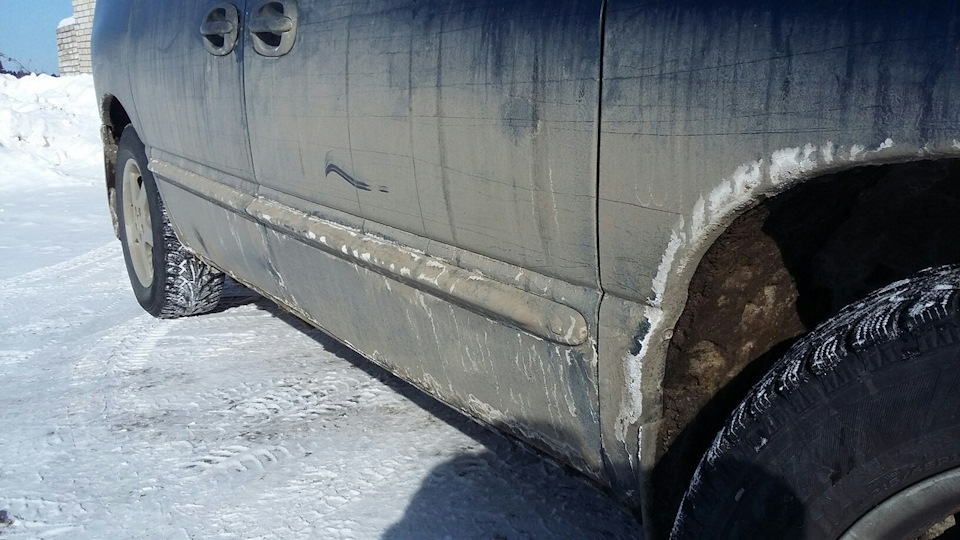 Подмосковная зима — Dodge Caravan III, 3 л, 1999 года | наблюдение | DRIVE2