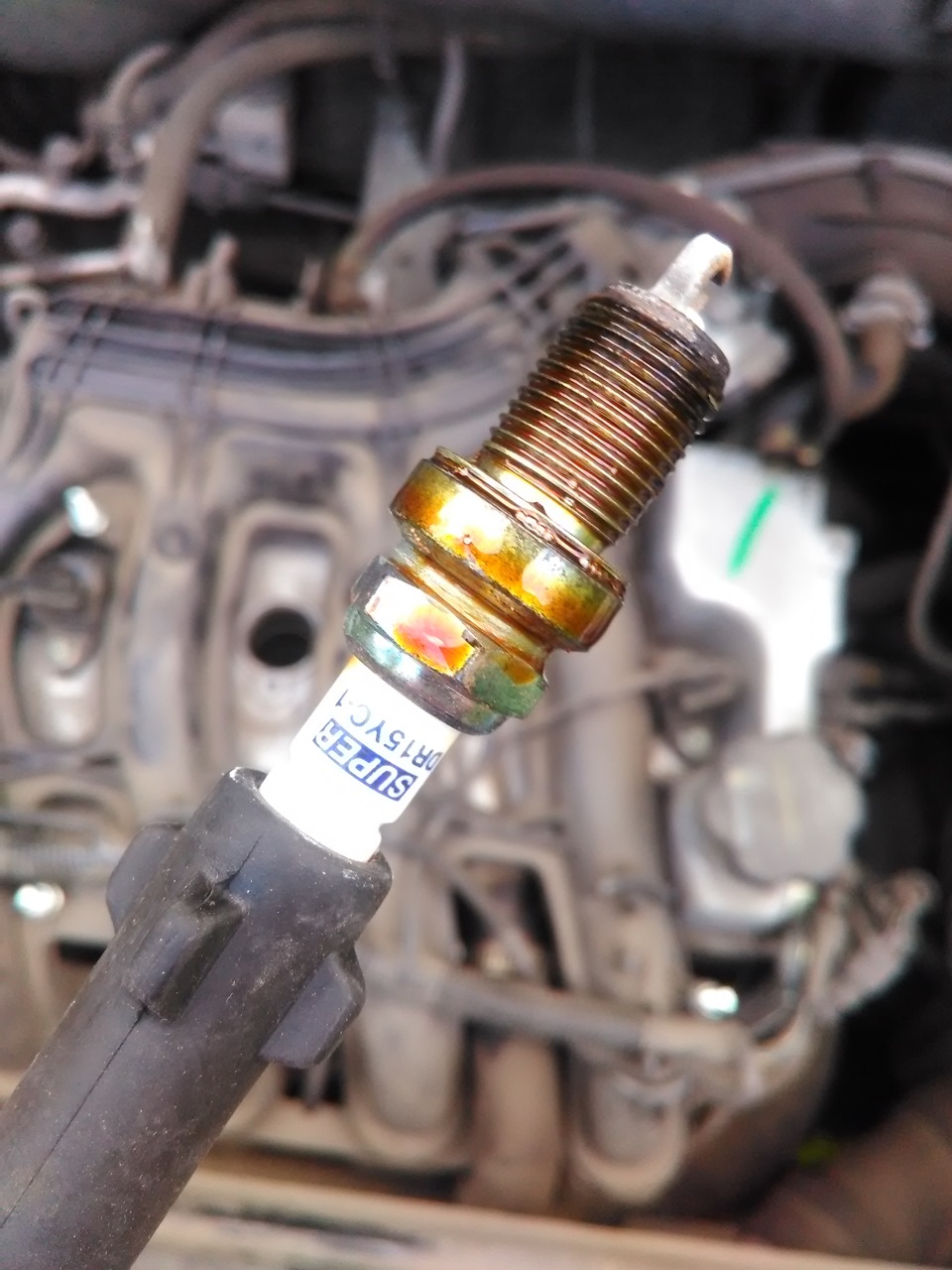DR15YC1 Свеча зажигания ВАЗ-2112 DR15YC-1 SUPER комплект BRISK ...