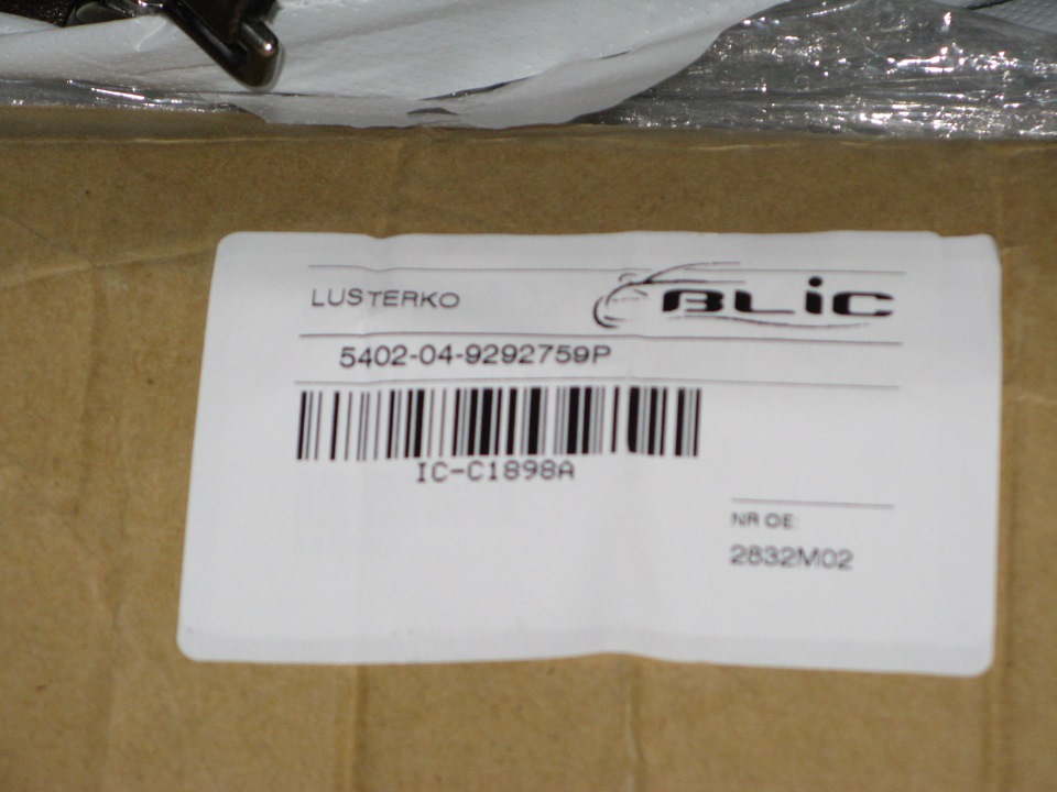 Замена разбитого зеркала. — Renault Trafic (2G), 1,9 л, 2002 года ...