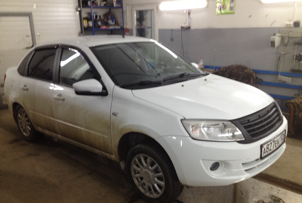 Прокачка передних стоек Шток Авто -70 — Lada Гранта, 1,6 л, 2014 года ...