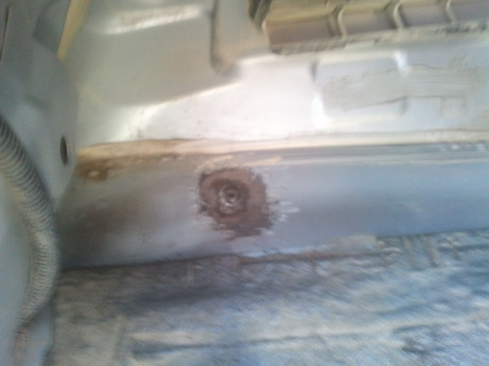 "Рыжики" или как бороться с ржавчиной — Honda Accord (6G), 2,3 л, 1998 ...