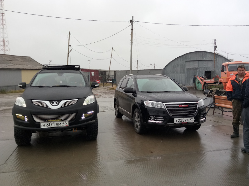 В поселке появился премиум класс от нашего завода GW (Great Wall) — это кроссовер HAVAL H6, сделано все шикарно! Со слов владельца идет 180 но просит еще. — Great Wall Hover