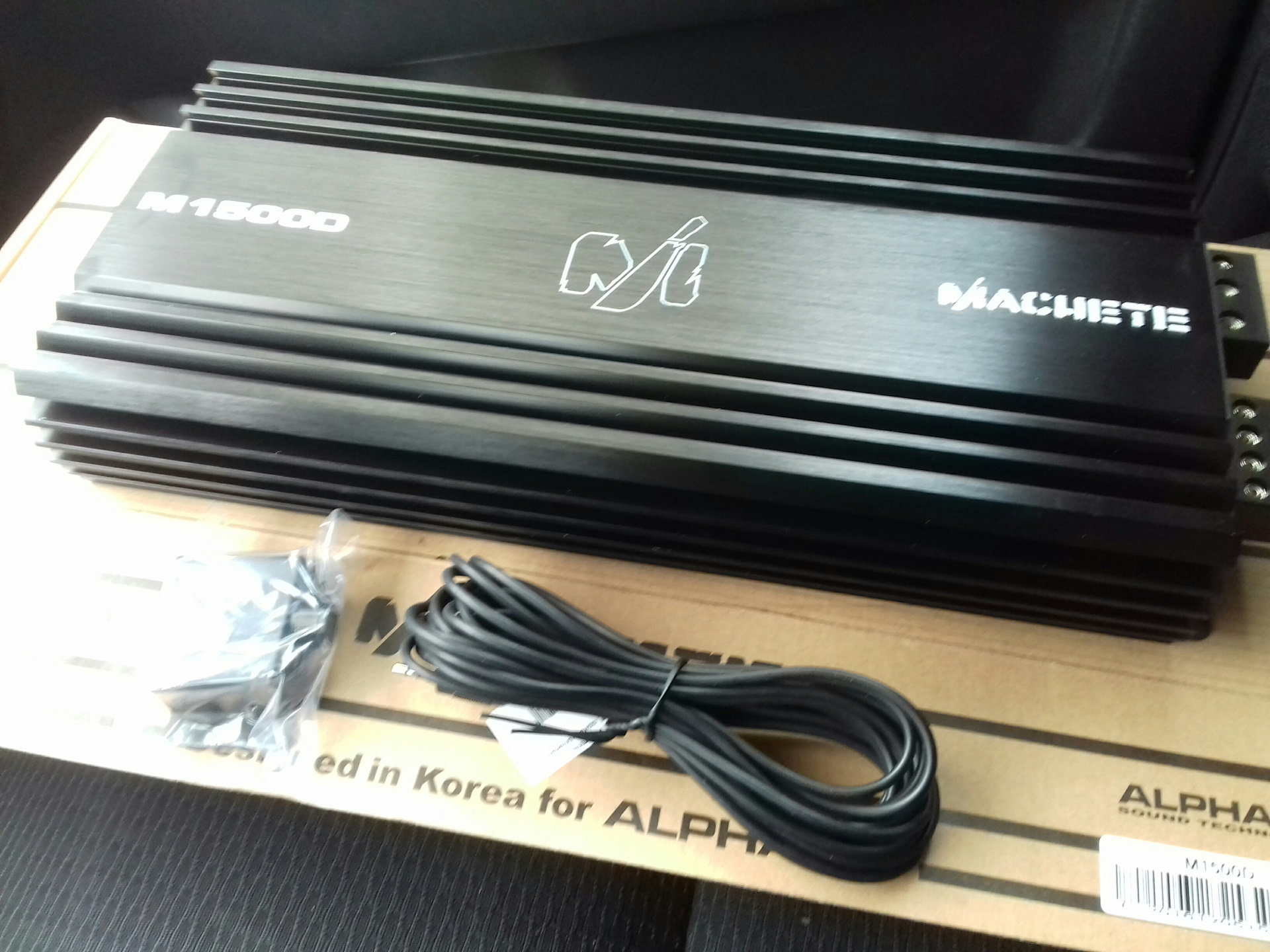 Alphard machete m1500d схема