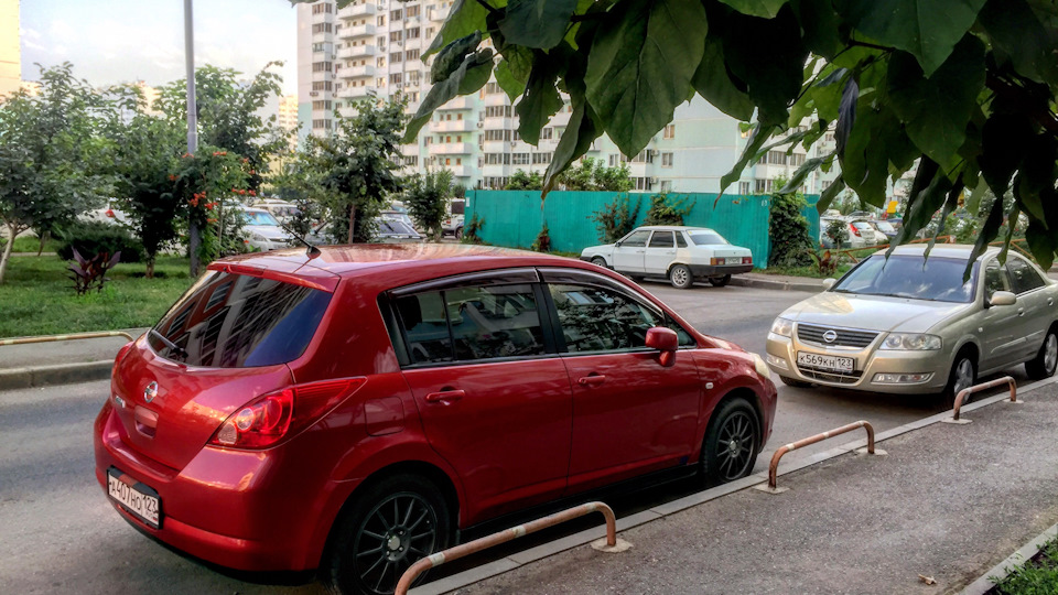 Временная запись. Хруст при трогании и торможении. — Nissan Tiida (1G ...