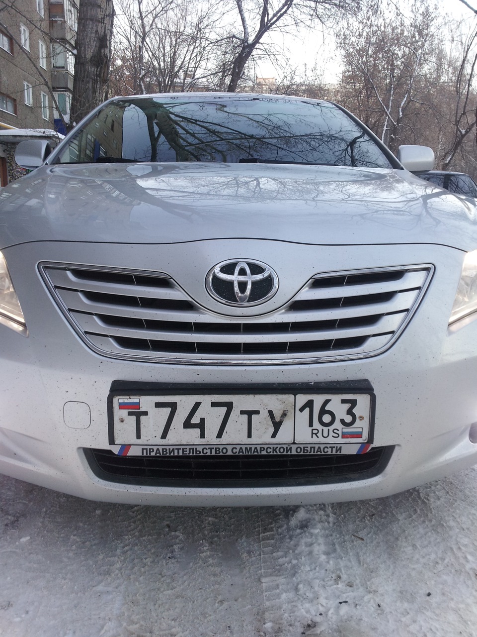 рамки — Toyota Camry (XV40), 2,4 л, 2006 года | аксессуары | DRIVE2