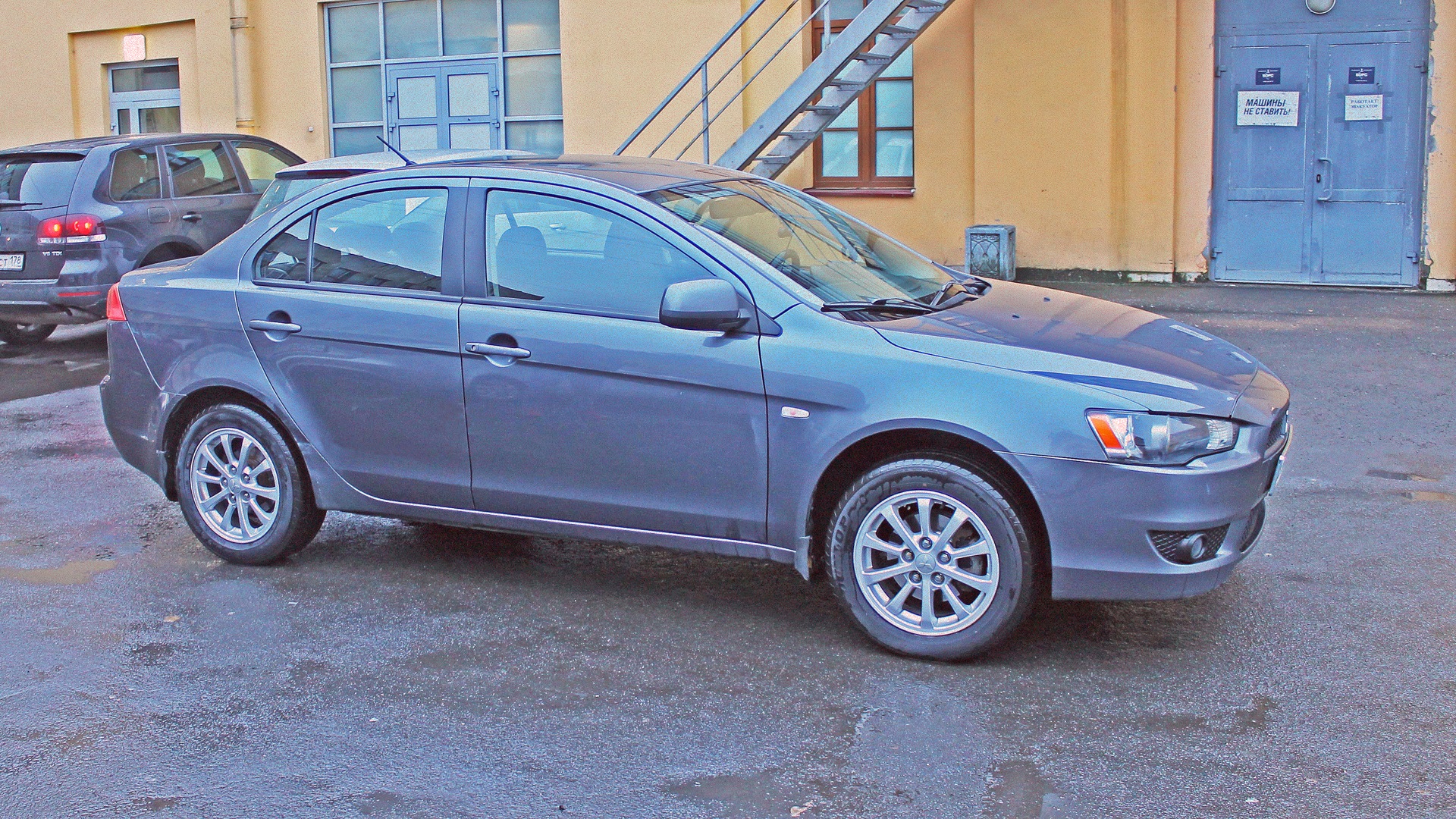 Mitsubishi Lancer X 1.8 бензиновый 2008 | X Акулья морда на DRIVE2