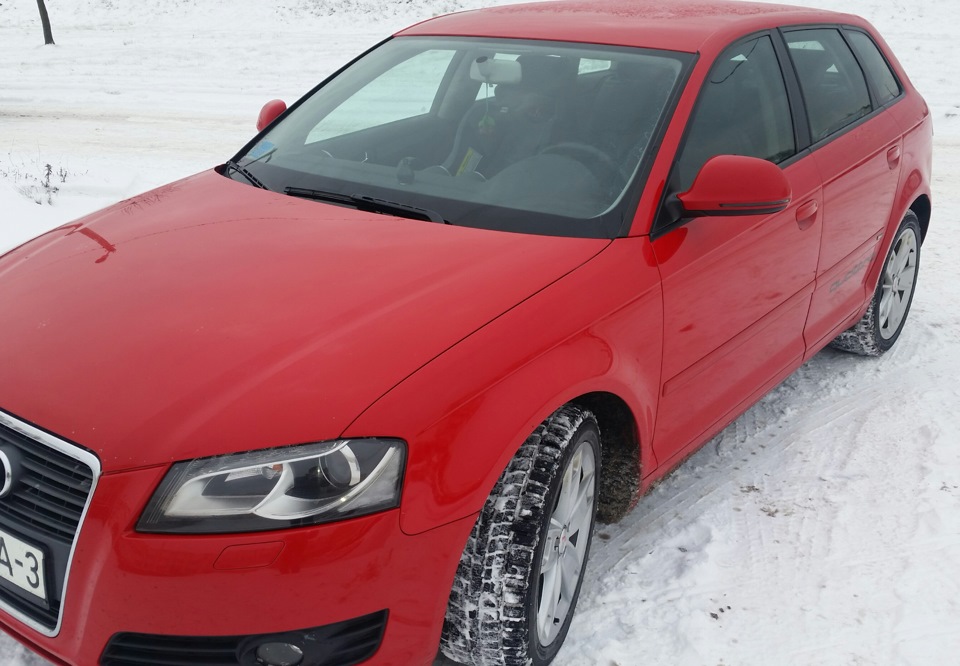 В новый год на чистом авто — Audi A3 Sportback (8PA), 2 л, 2009 года ...