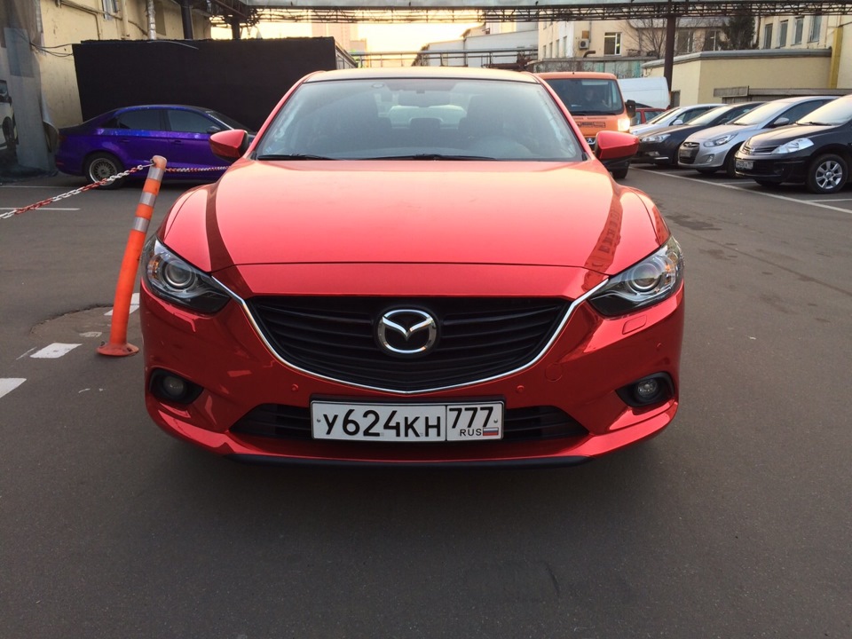 Mazda 6 матовый хром