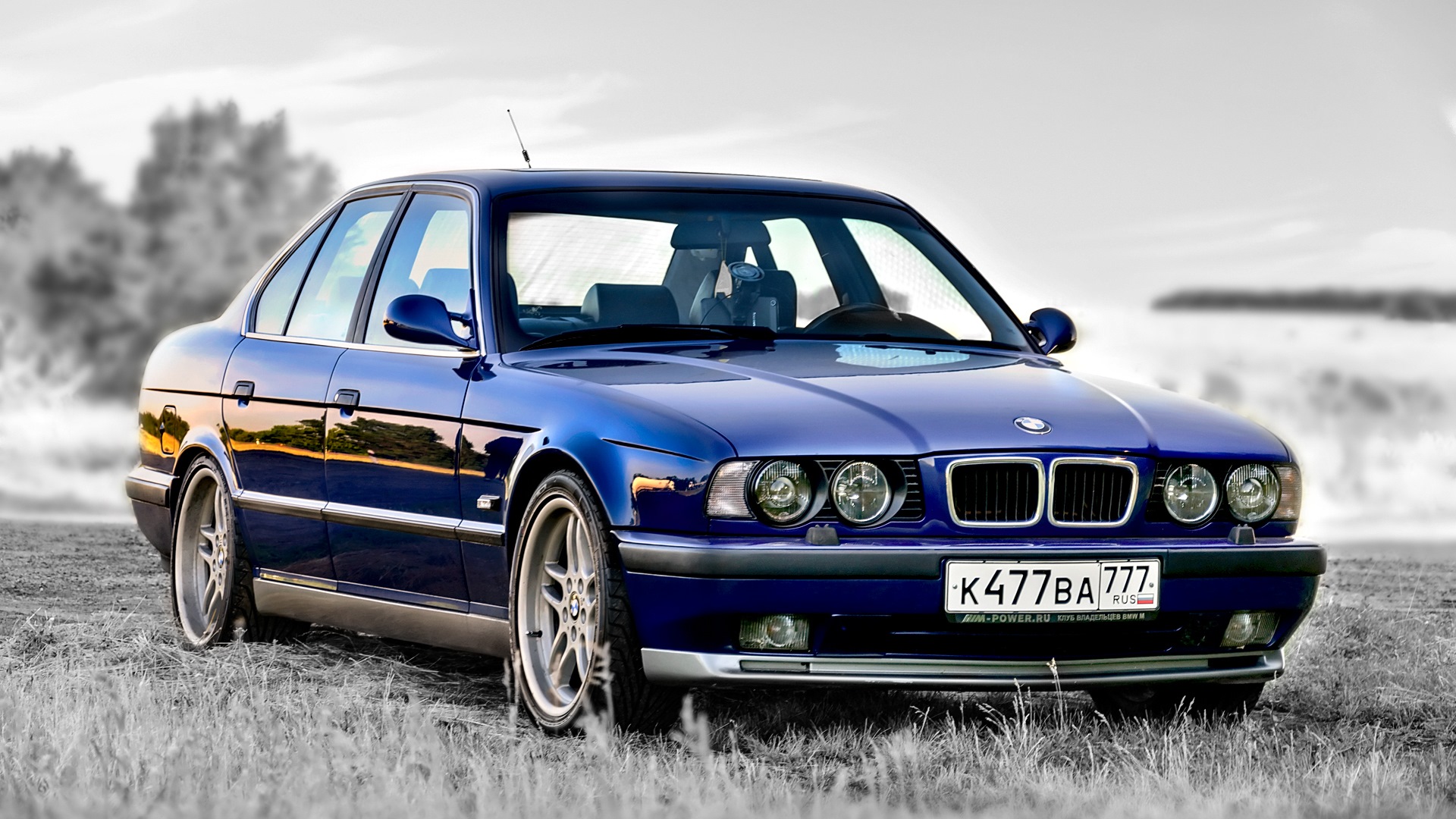 BMW M5 (E34) 3.8 бензиновый 1994 | 3.8 Avusblau metallic на DRIVE2