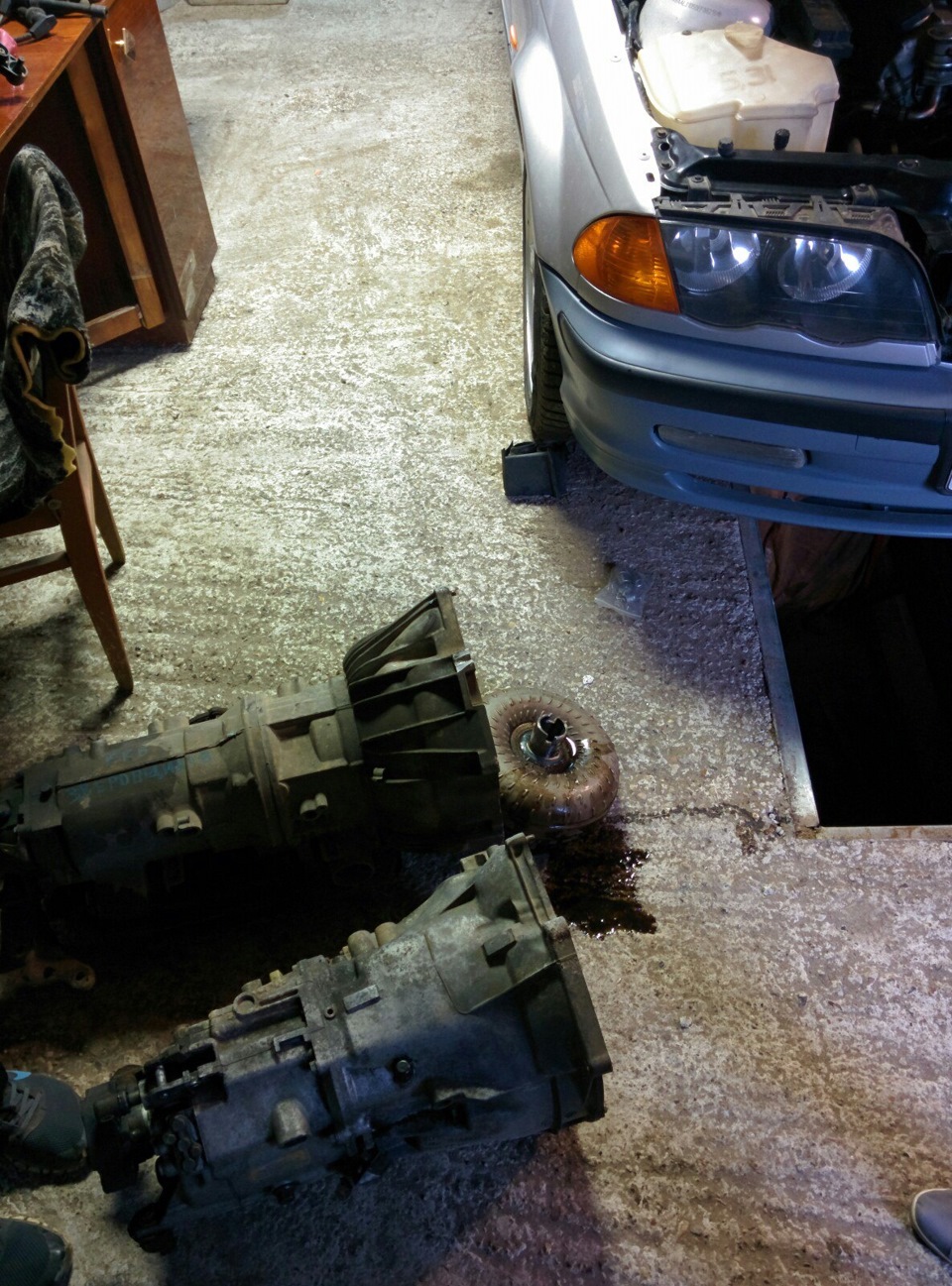 Замена АКПП на МКПП — BMW 3 series (E46), 1,9 л, 1998 года | своими ...