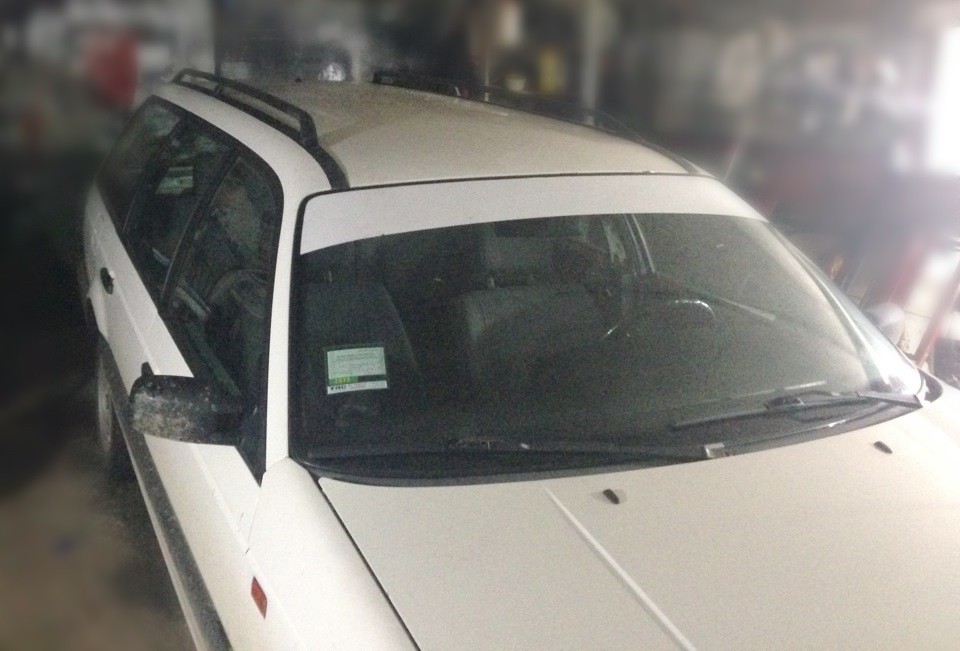 Длинные рейлинги — Volkswagen Passat Variant (B3), 1,8 л, 1993 года ...