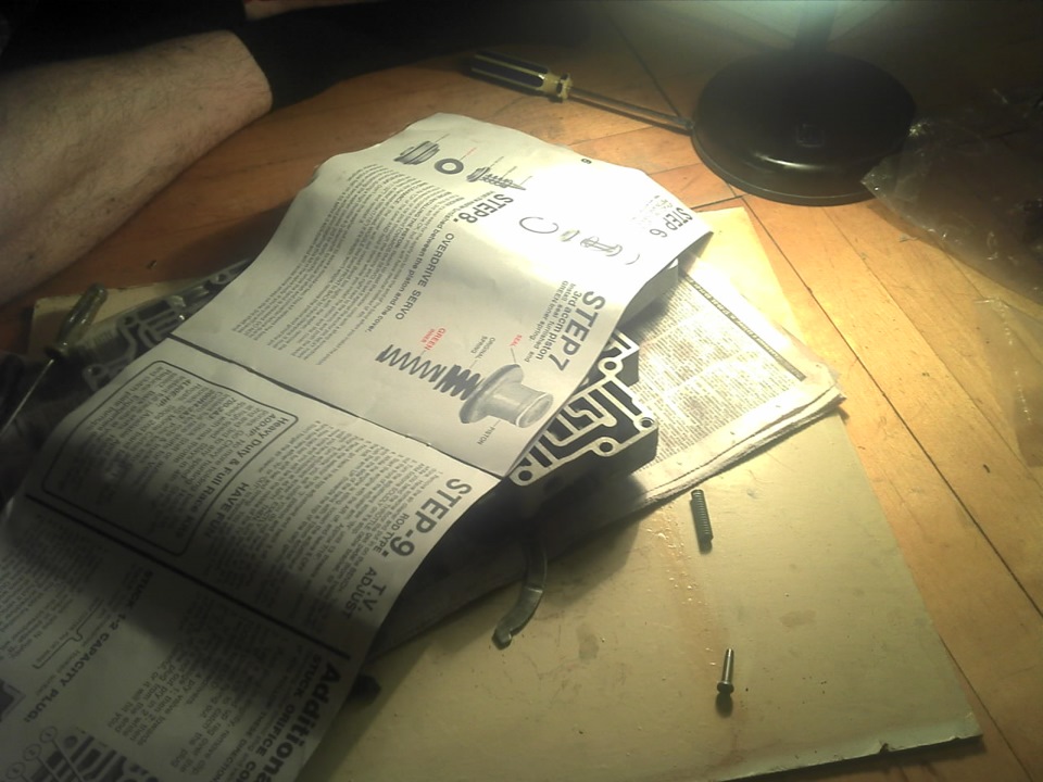 Сборка AOD. День шестой. Тюнинг гидроблока. — Ford Thunderbird X, 3,8 л ...