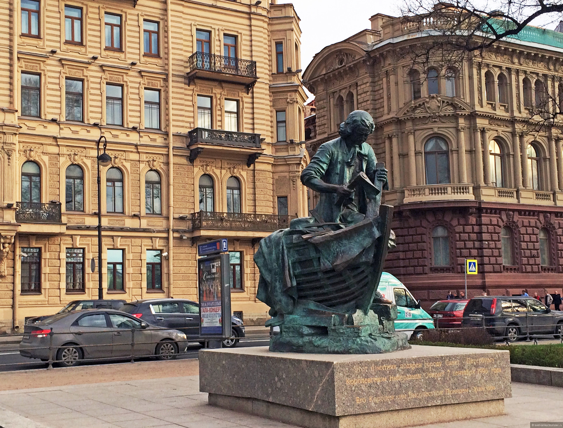 Памятник Петру 1 царь-плотник Петербург