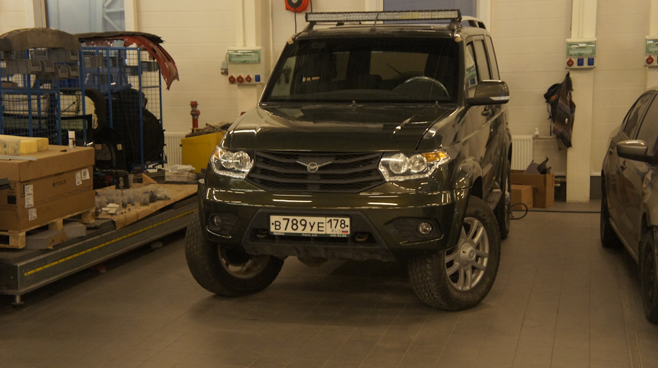 Фото в бортжурнале УАЗ Patriot