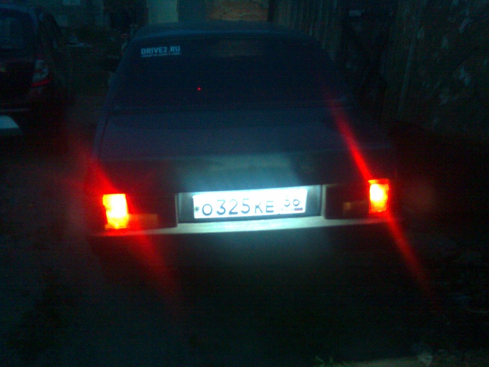 Наконец то добрался до фар "LED" диоды вместо габаритов! — Lada 21099 ...