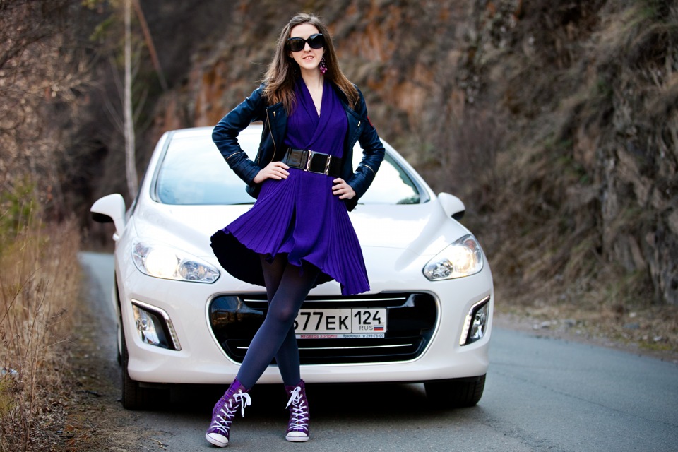 Первые весенние фото — Peugeot 308 (1G), 1,6 л, 2011 года | фотография ...