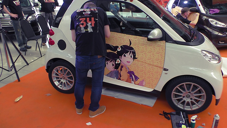 Первый чемпионат по автовинилу в Москве — Курсы Автовинила VALDEVAY на ...