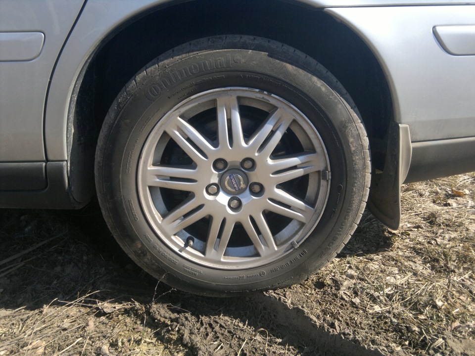 Новые старые диски — Volvo V70 II, 2,4 л, 2007 года | колёсные диски ...