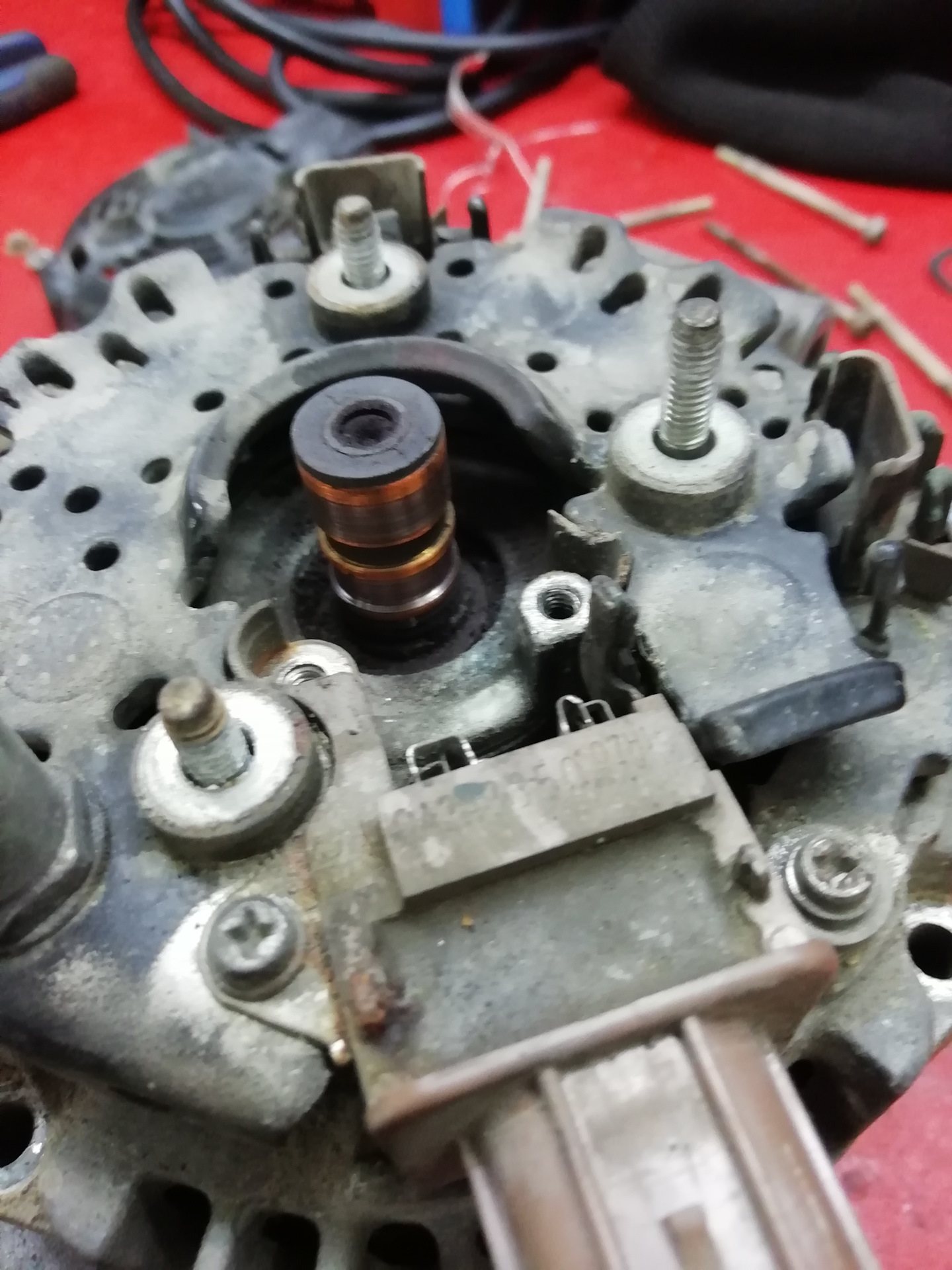 Ревизия генератора — Acura RDX (1G), 2,3 л, 2007 года | плановое ТО ...