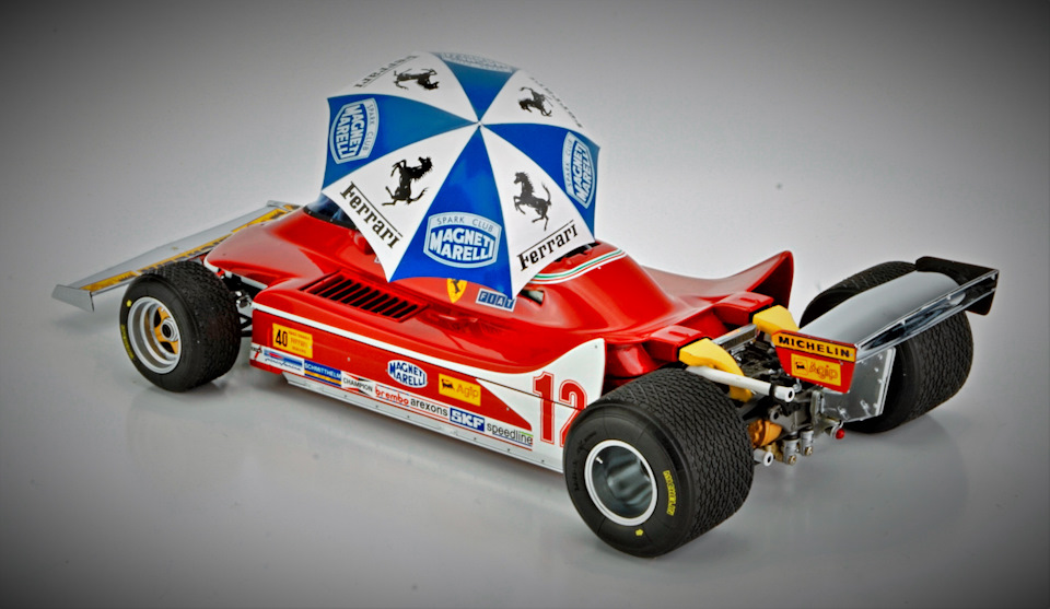 EXOTO #GPC97075 1979 Ferrari 312T4 #12- Gilles Villeneuve