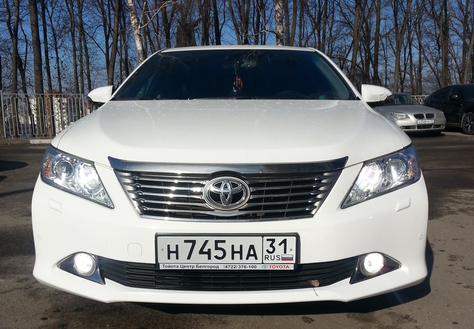 ксенон 4300к — Toyota Camry (XV50), 2,5 л, 2013 года | другое | DRIVE2