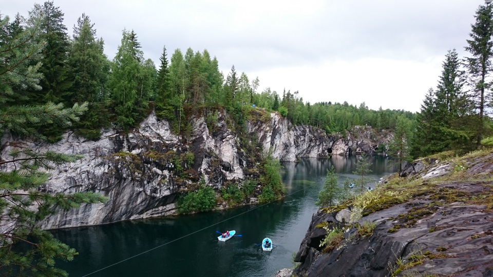 База рускеала карелия фото