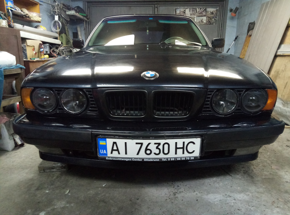 Bmw e34 hella black своими руками