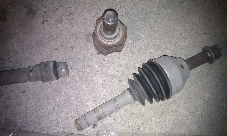 Лопнула большая полуось — Dodge Stratus Coupe (1G), 2,4 л, 2001 года ...