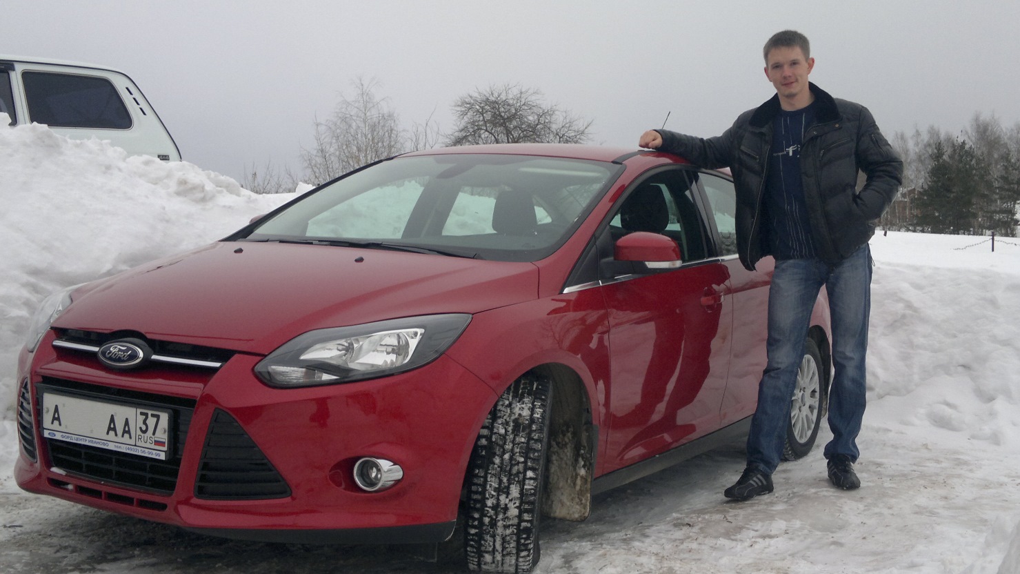 Candy Red Ford Focus