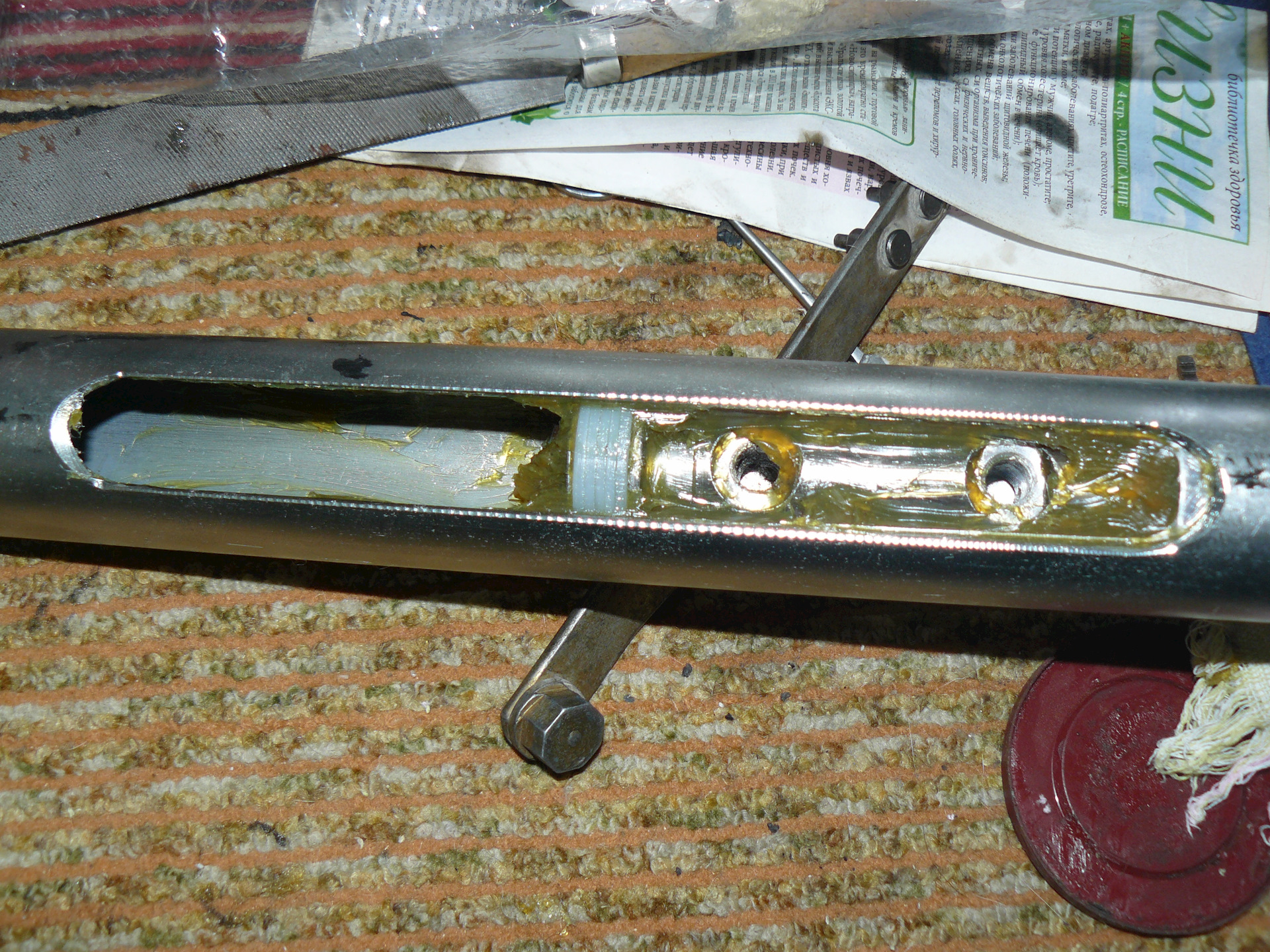 Доработка рулевой рейки — Lada 2114, 1,6 л, 2013 года | своими руками ...