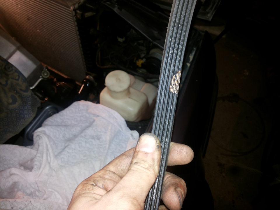 Ремни навесного оборудования. — BMW 5 series (E34), 2 л, 1992 года ...