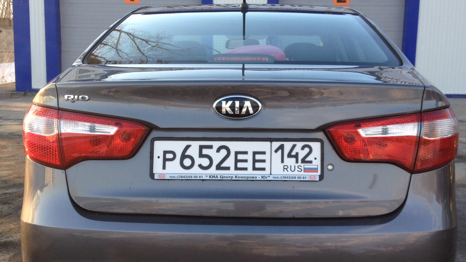 KIA Rio (3G) 1.4 бензиновый 2014 | Carbon Grey на DRIVE2