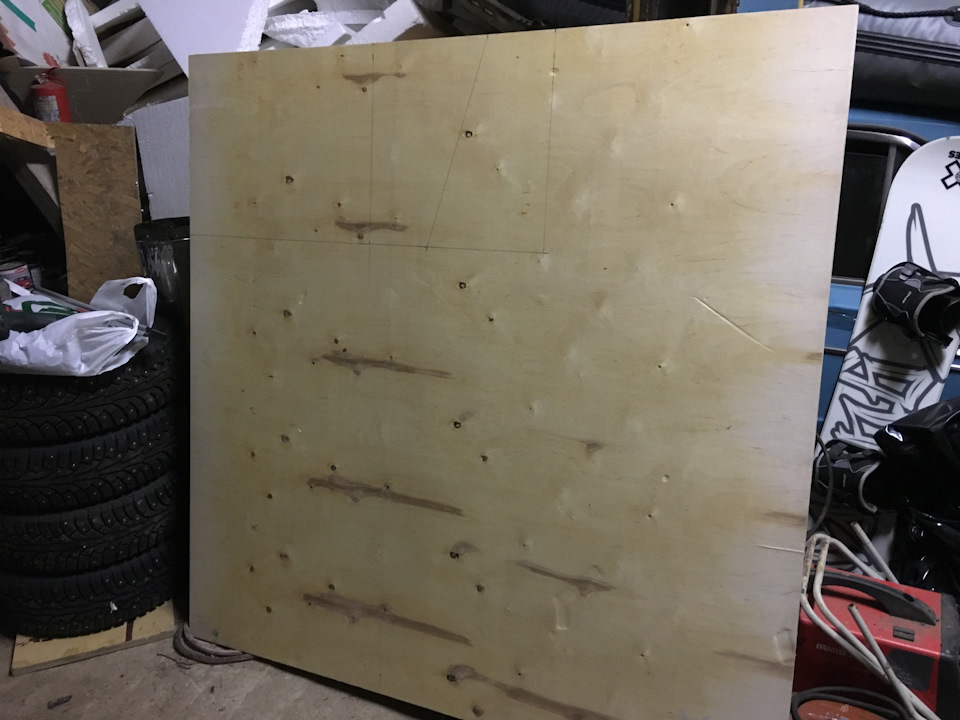 Купил лист фанеры 21мм — Lada Granta Sport