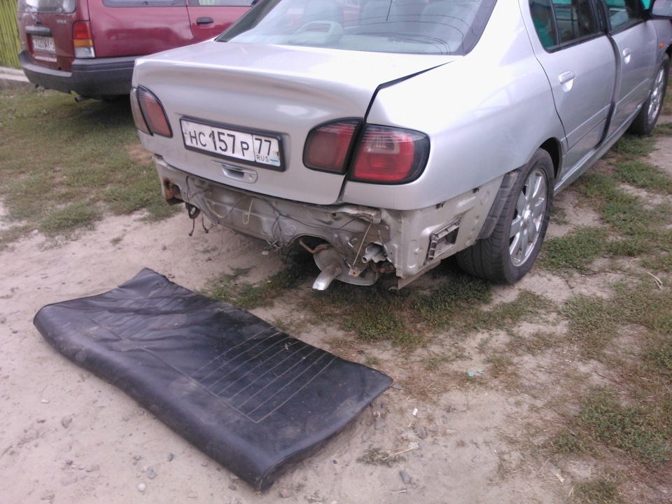 Бампер — Nissan Primera (P11-144), 2 л, 1999 года | своими руками | DRIVE2
