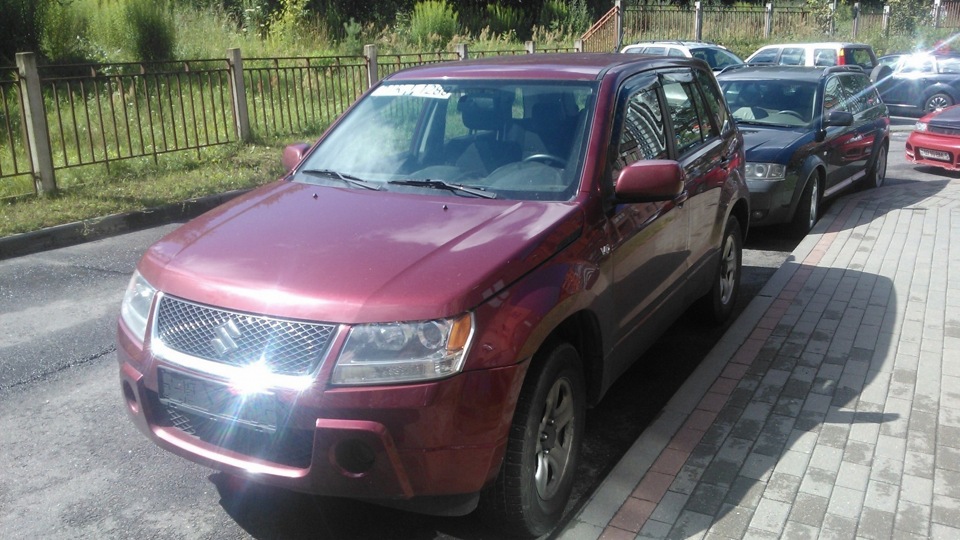 Сузуки гранд витара 2007 2.0 автомат. Сузуки Гранд Витара 2008 цвет красный. У. Судзуки 1910
