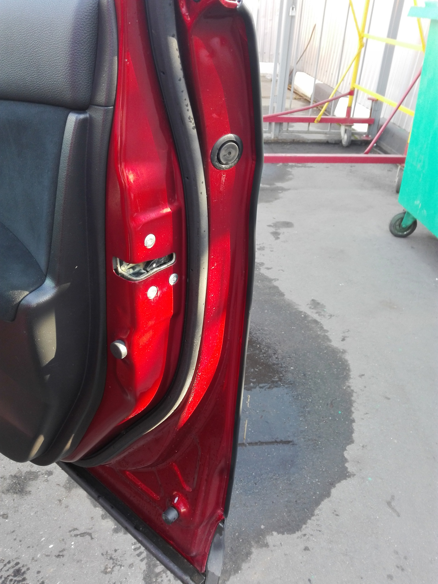 Защита кромок дверей — Honda CR-V (RM), 2 л, 2013 года | своими руками ...