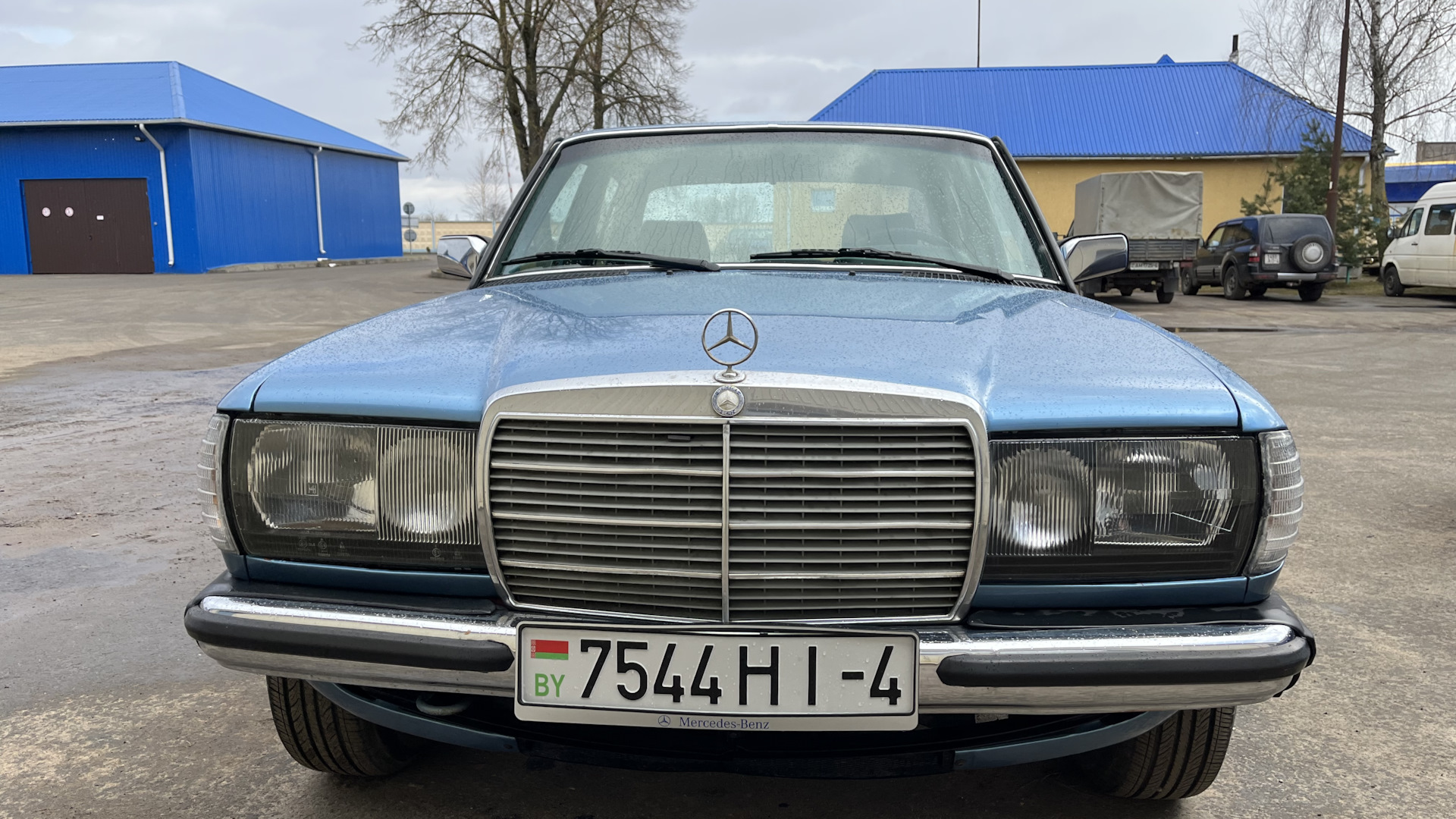 Mercedes-Benz W123 2.0 дизельный 1982 | Голубой металлик на DRIVE2