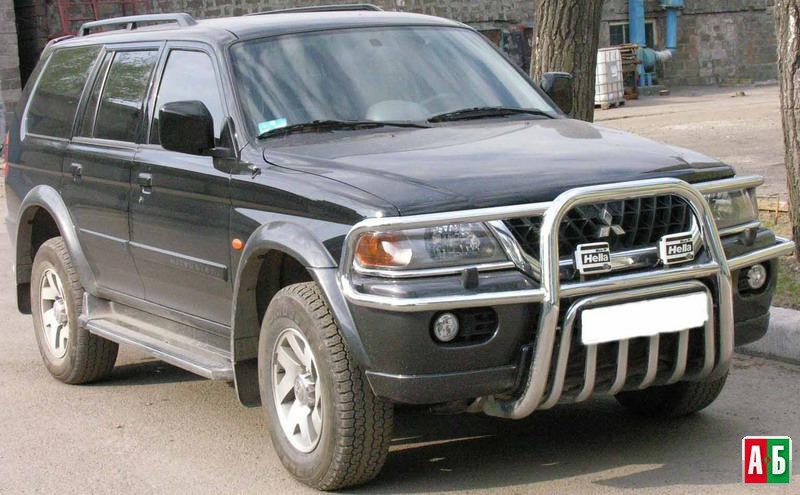 mitsubishi pajero sport 1998 кенгурятник