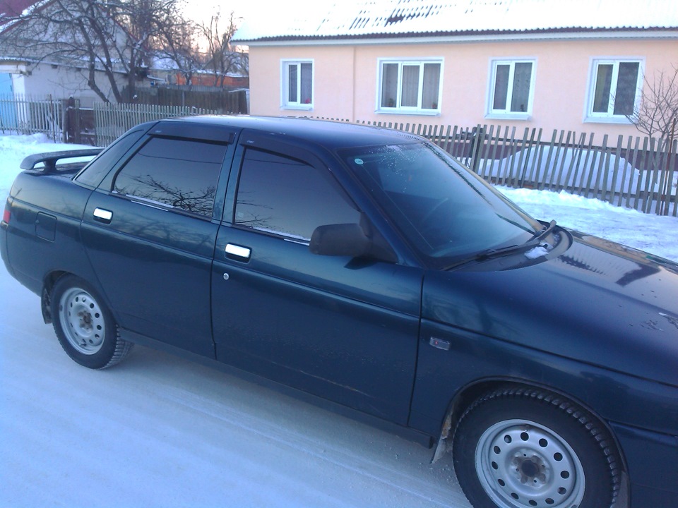 съемная тонировка. вид снаружи и изнутри — Lada 21104, 1,6 л, 2006 года ...