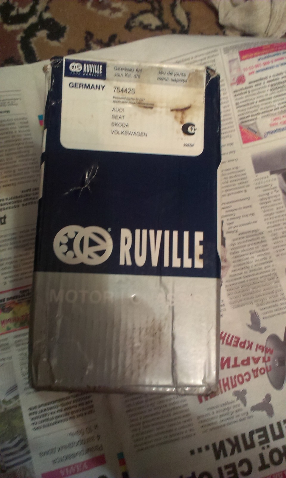 Шрус левый внутренний передний Ruville75442S — DRIVE2