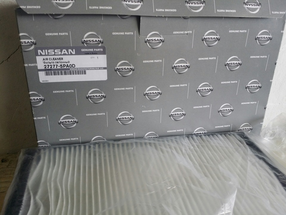 272775PA0D ФИЛЬТР ВОЗД ОТОПИТ NISSAN INFINITI | Запчасти на DRIVE2
