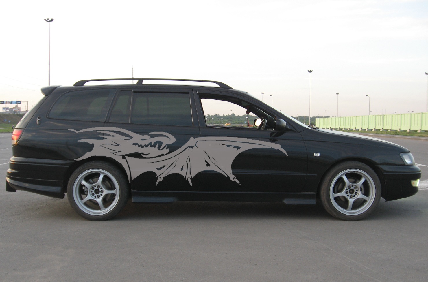 Винил — Toyota Caldina (190), 2 л, 1996 года | тюнинг | DRIVE2