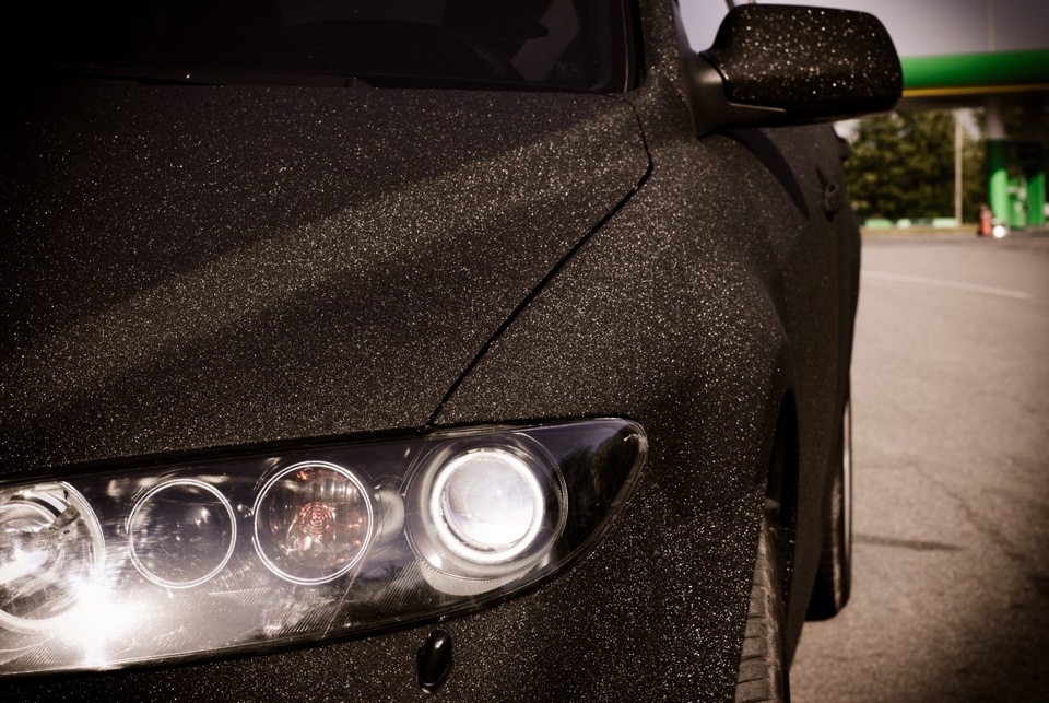 Черный алмаз — Audi A4 (B6), 1,8 л, 2001 года | стайлинг | DRIVE2
