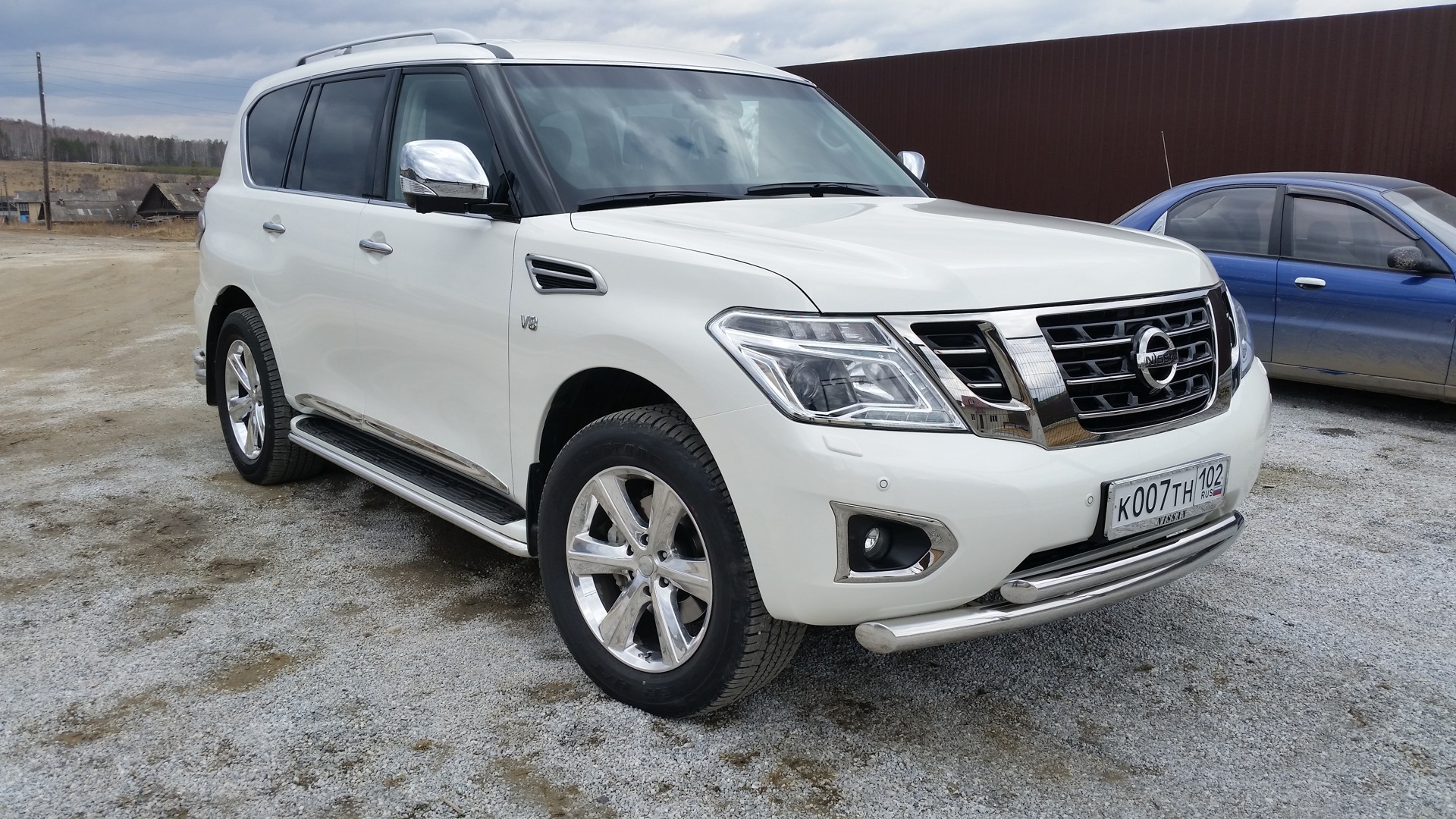 Nissan Patrol (Y62) 5.6 бензиновый 2014 | дом на DRIVE2