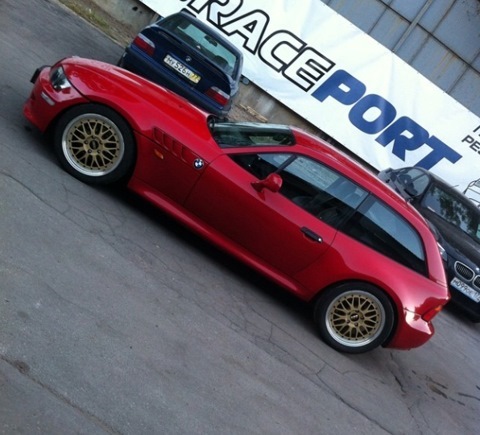 ИЬЦ Z3 Coupe BBS LM Gold — BMW Z3, 2,8 л, 1999 года | тюнинг | DRIVE2
