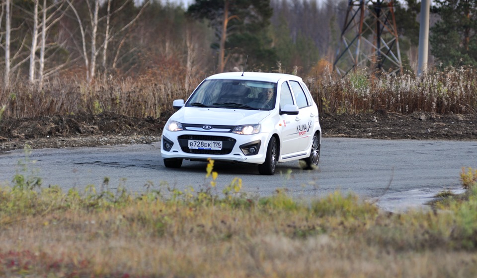 Lada Kalina Sport автодром