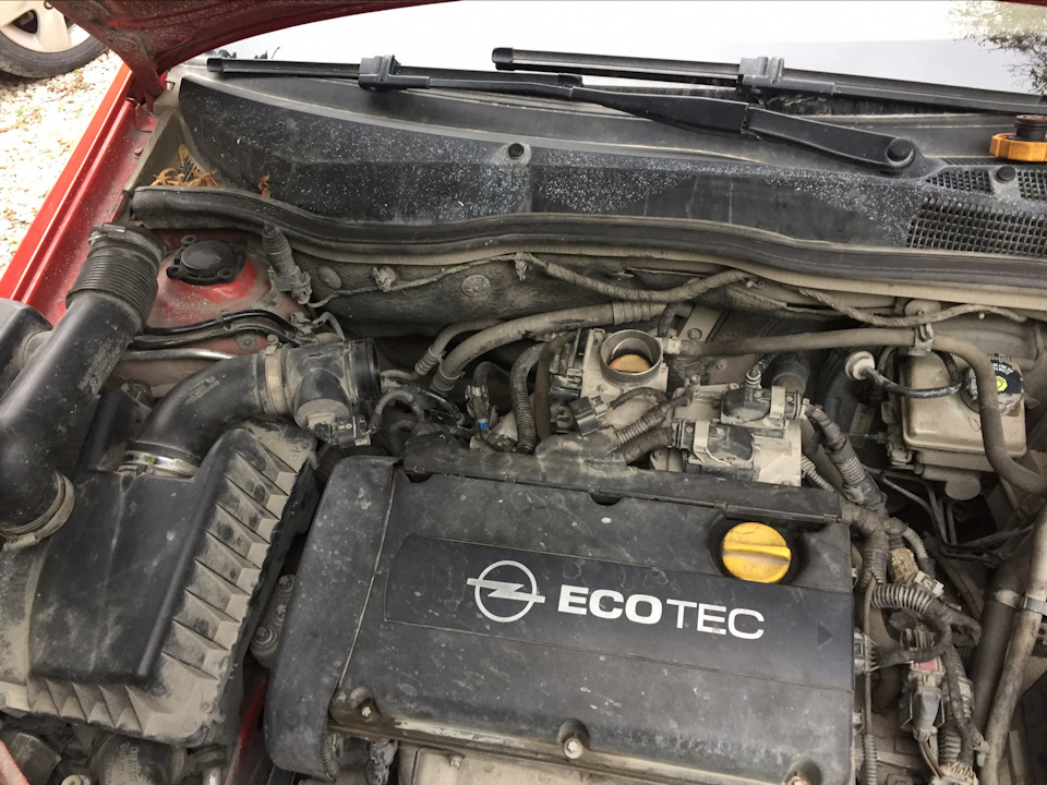 +10л.с. или почистил дроссельную заслонку — Opel Astra H GTC, 1,6 л ...