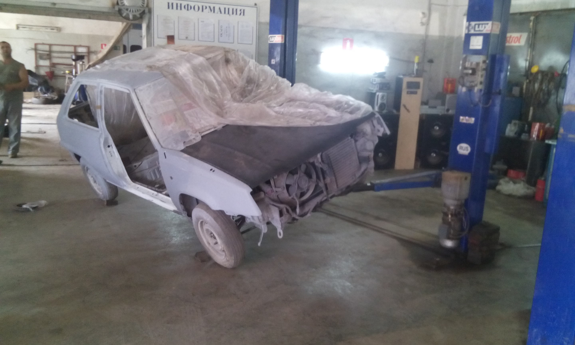 Выпрямляем пороги. Что не сделаешь для моляров чтоб они спины не гнули ...