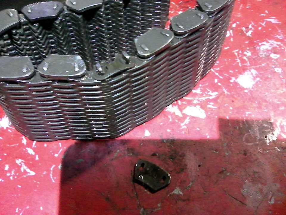 Как укоротить цепь в раздатке. — Hyundai Galloper, 3 л, 1997 года ...