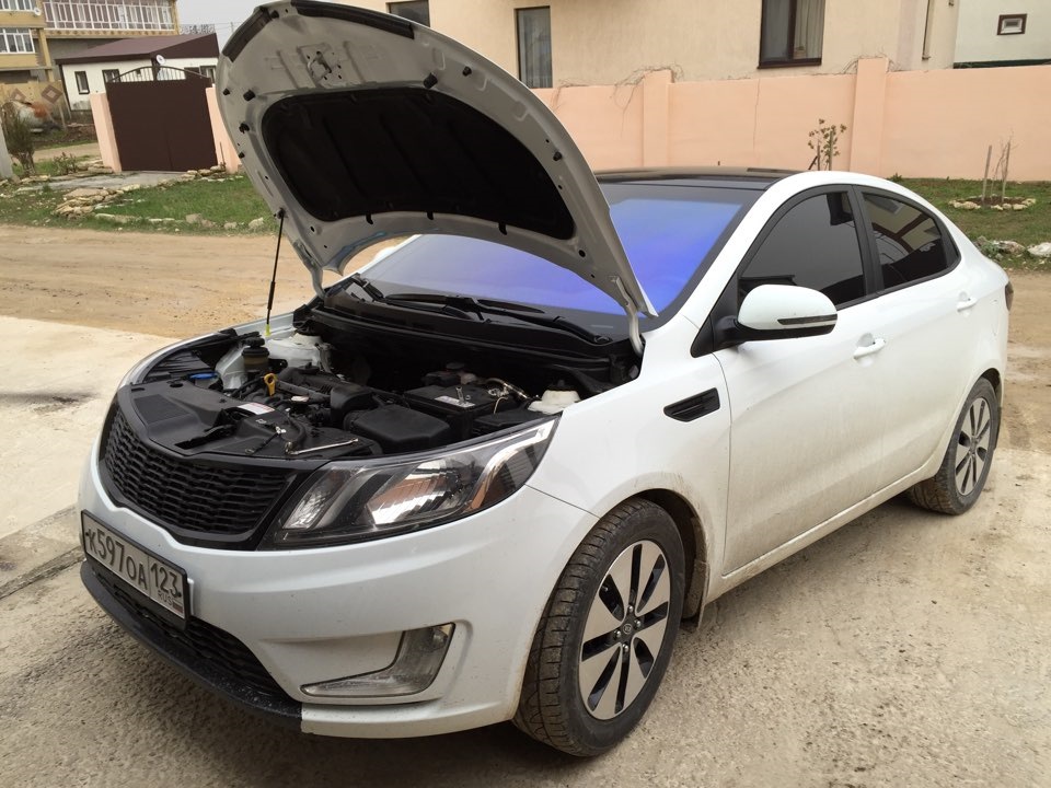 Замена провода массы — KIA Rio (3G), 1,6 л, 2014 года | автозвук | DRIVE2